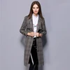2016 fashion long style ladies skinny wholesale winter women woolen coats