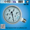 100mm pressure gauge 5000 psi SS316 case connector and tube 1/2NPT