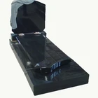 2019 china absolute black blank flat granite headstones monuments tombstone belgium