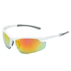 LJ172 China Uv400 Pc Frame Outdo Sports Eyewear Sunglasses For Cycling White Sunglasses