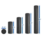 Fitness Equipment Private Label Gym Colourful Muscle Massage Fitness Solid EVA Yoga Foam Roller