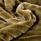 Trade Assurance plush faux rabbit fur fabric cut out
