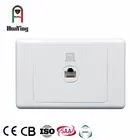 Single rj45 wall outlet computer network socket