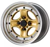 Alloy wheels Equip 15X8 15X9,new work design 4H 114.3. mag replica rim