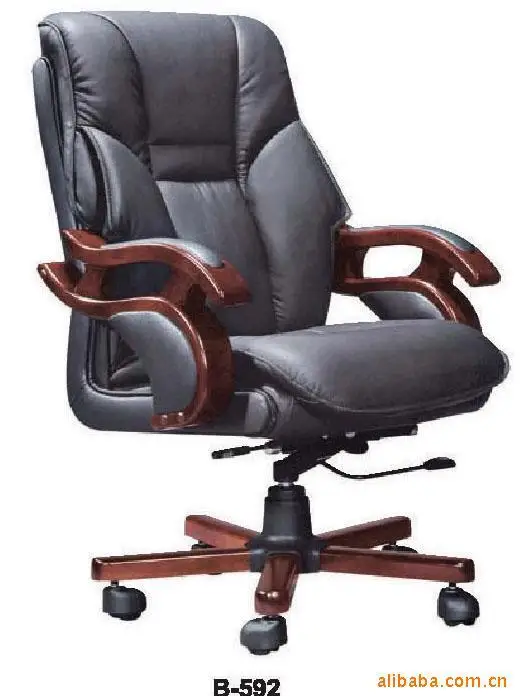 i Hong Xu office, Fu edge of the supply of high-quality green leather furniture, high-density foam in the Executive Chair