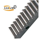 High precision metal steel helical rack gear with heat treatment hardened teeth
