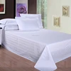 100% cotton single bed sheets, cheap sale hotel textile bed set