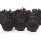 ombre blonde human virgin original remy curly hair extension