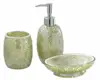 Glass Mosaic Bath Accessory Collection Set Bed Bathroom Accessories Home Decor