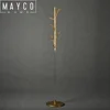 Mayco Fashion Creative Rotating Indoor Modern Clear Acrylic Gold Coat Rack
