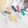 Unique Women BB Hair Clip Candy Color Square Hair Clips Cute Snap Clip Hair for Girls