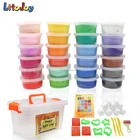 DIY plasticine air dry clay toy for family