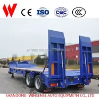 Popular Multi Axle Low Bed Semi