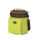 Top Selling Custom Round Heated Lunch Bag, Wholesale Soft Waterproof Ladies Lunch Tote Cooler Bag