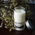 Natural luxury custom Soy Wax aroma craft scented candle glass jar