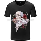 Best-Selling custom black cotton t shirt with digital printing