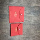 Felt Fabric Envelope Pouch with Snap Closure
