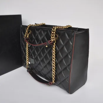 Bulk Wholesale Classic Quilted Calfskin Women Cheap Designer Handbags From China - Buy Cheap ...