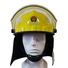 Rescue Fire Fighting Protective Flame Retardant Safety Fireman Helmet with Visor