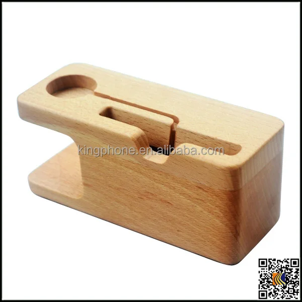 for iphone wood stand
