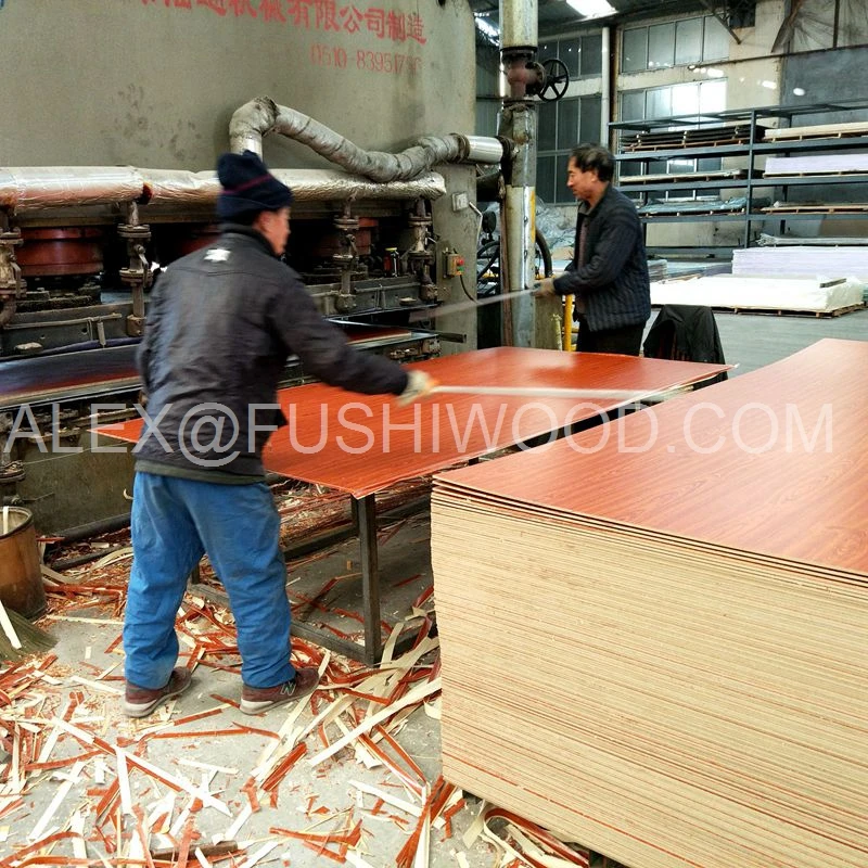 3.6mm 1220x2440 Wood Grain Melamine MDF Board