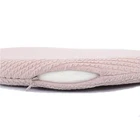 Custom pink chair pad round stool cushions round rattan outdoor home chair seat cushion with memory foam filling