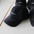 Customized logo embroidery unstructured corduroy baseball cap dad hat