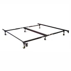 Hotel adjustable steel metal bed frame