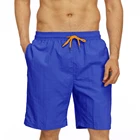 Custom Blue Navy Strips print Short Beach Men's Surf Swimming Beach Short