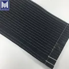 ZLS319 cheap price 100pct cotton drill close selvage black weft striped selvedge denim jeans fabric roll wholesale