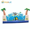 Plato 0.55mm PVC elephant commercial jumping inflatable trampoline castle