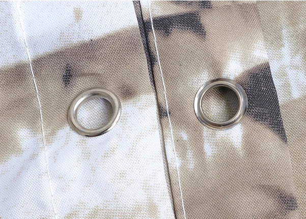 Amazon style polyester waterproof digital printing shower curtain