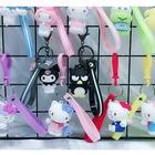 Amazon best sale 3D PVC Flexible Glue Material Cartoon plastic key chain