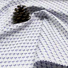 Custom Shrink-Resistant textile cotton digital printing fabric gots for suit