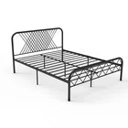 2019 Yu Kai Popular Style Metal Bed Iron frame with High Quality for Home Bedroom Furniture DB-921