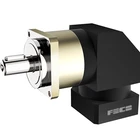 FECO KTSR90 series high Precision 20:1 ratio small right angle cnc planetary gearbox in helical gears