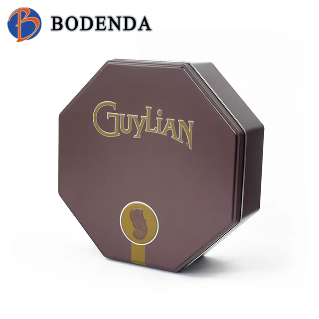 octagonal cake box / cake tin box / metal cake box