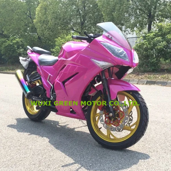 pink sport bike