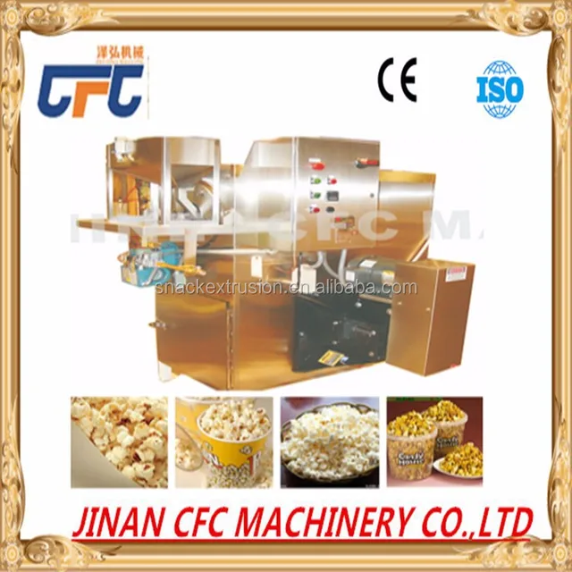 popcorn application popcorn machine snack food production line