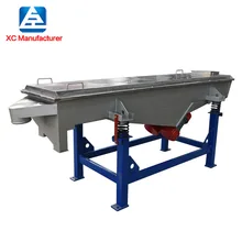 linear motion vibrating screen machine for silicone sand, grinding abrasive