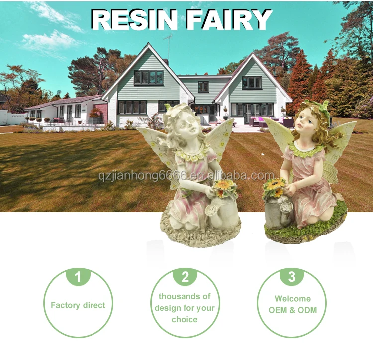 home decoration gift beauty resin angel figurine