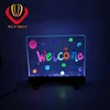 alibaba express hot sale transparent led desktop writing board,led table advertising board,led sign board (CE & ROHS approved)