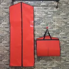 BSCI Factory Wholesale Garment Suit Travel Bag, Ziplock Nature Cotton 60" Business Premium Garment Bag