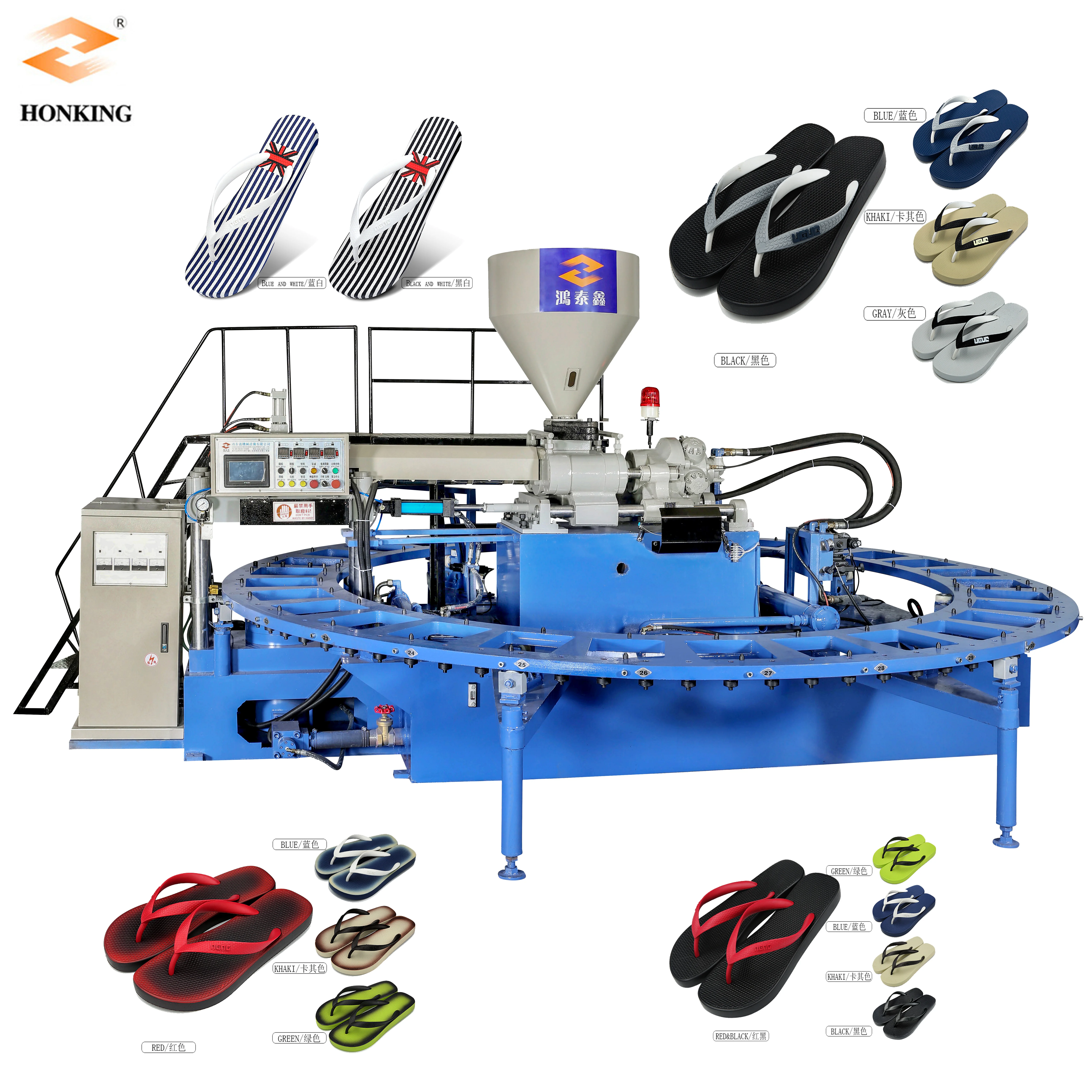 flip flop manufacturing equipment