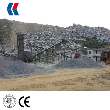 Granite Gravel Crushing Plant with 20 - 400 tph Different Designs