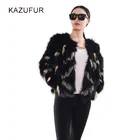 KZ160104 Hot Fashion Style Real Fox Fur Coat For Women Sexy Animal Fur Style