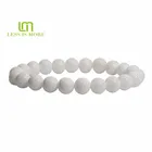 Bracelet Shell Shell Stone Bracelet Yoga Jewelry Natural Stone Bracelet White Tridacna Shell Stone Beaded Bracelet