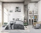 100% polyester 3d panel disperse printed duvet cover set kids quilt cover