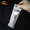 5*7.5cm Eyebrow Brush Zip Lock EVA Bag Header Packing Plastics Bag Wholesale