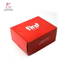 Custom Corrugated Paper Packaging Box for Children Shoes / Bright Color Children Shoe Packaging Box
